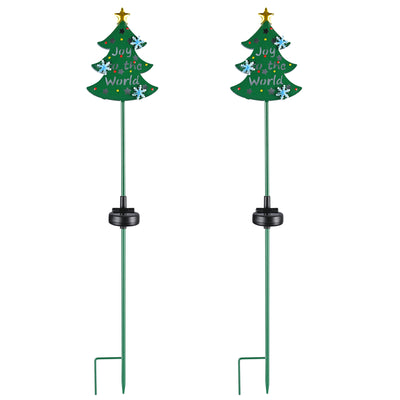 Christmas Tree Solar Stake Lights