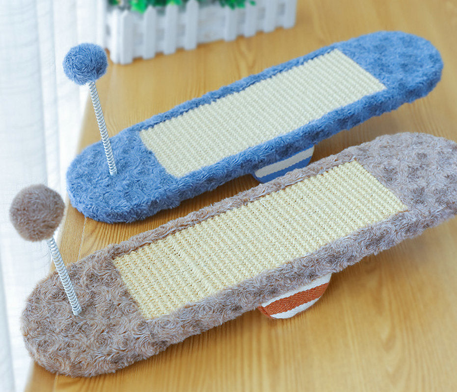 Seesaw Cat Toy Scratcher with Ball