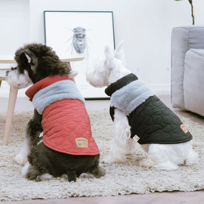 Touchdog ® 'Furrost-Bite' Fur and Fleece Fashion Dog Jacket