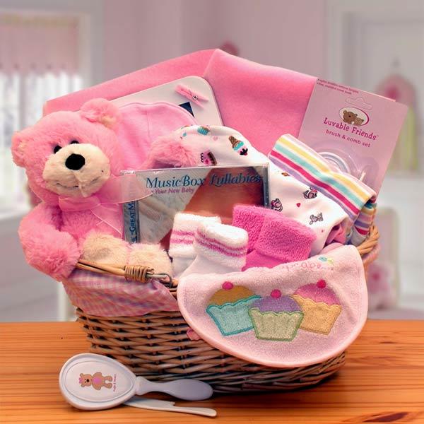 Baby Gift Basket -Pink