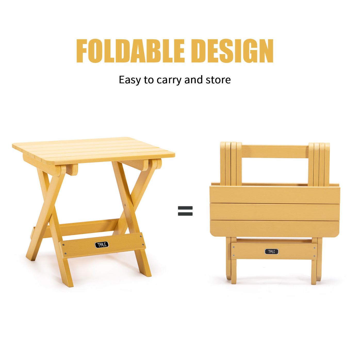 Adirondack Portable Folding Side Table