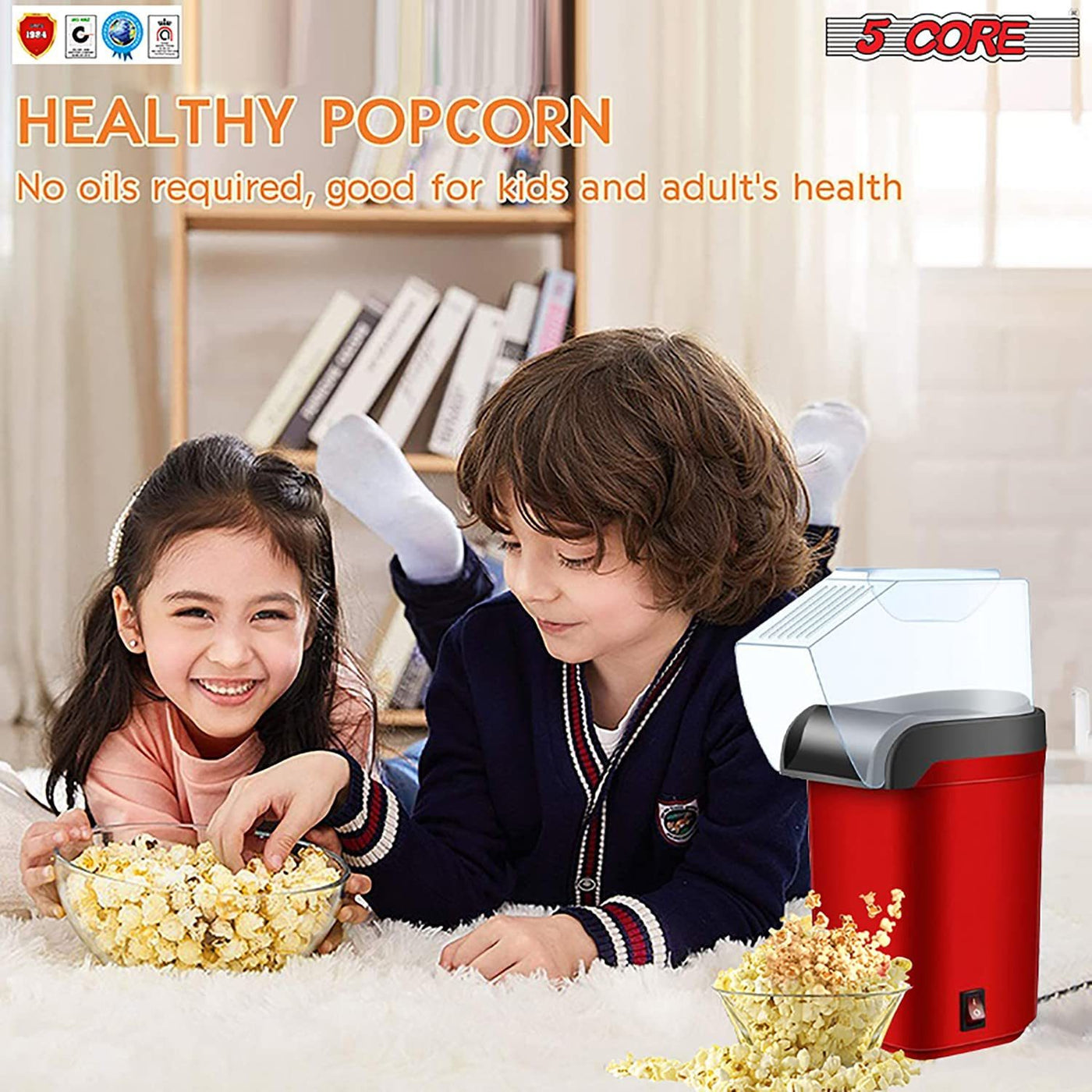 Hot Air Electric Popcorn Machine